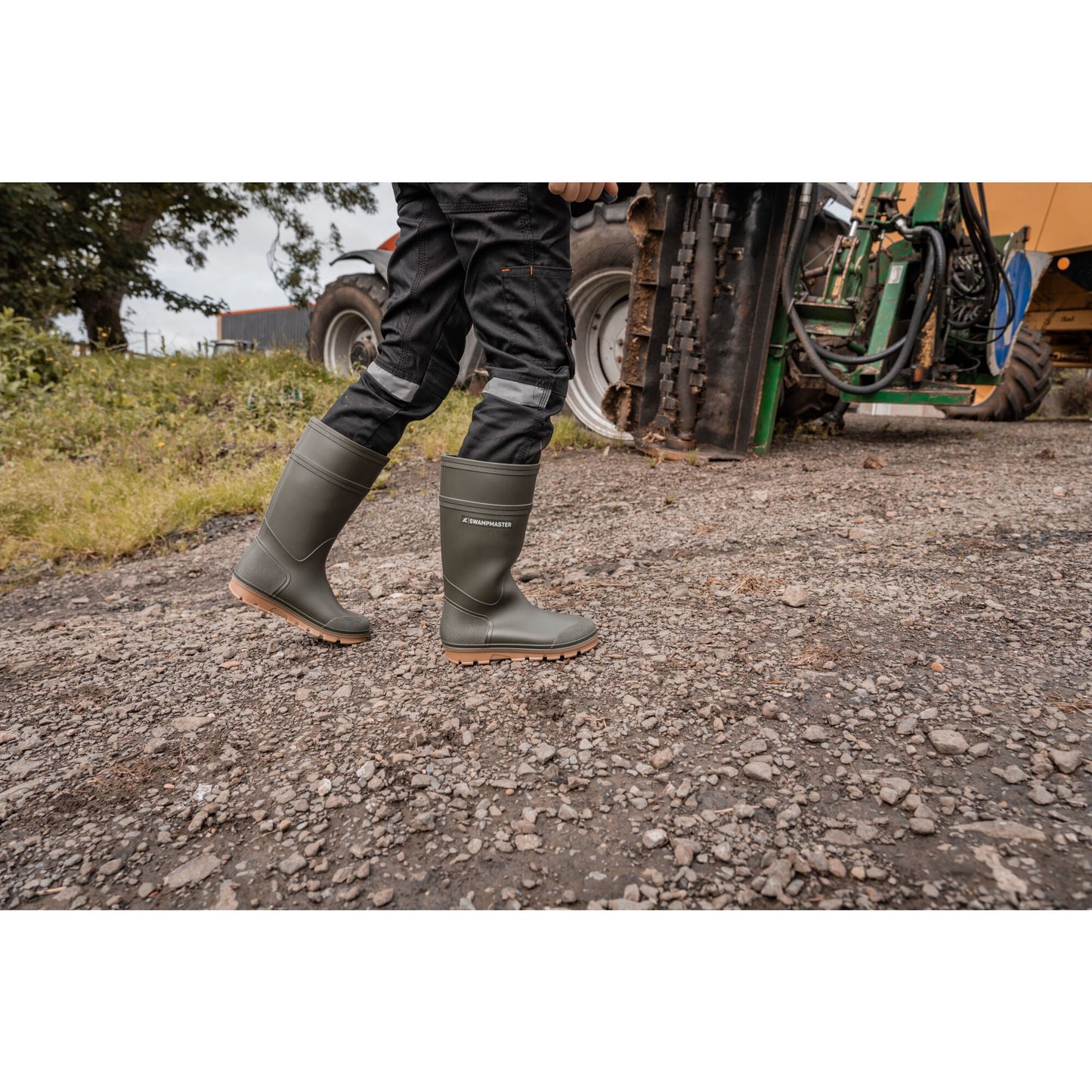 Swampmaster Stampede Junior Wellington - Green - GLS Clothing