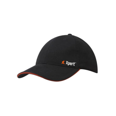 Xpert Core Baseball Cap - Black - GLS Clothing