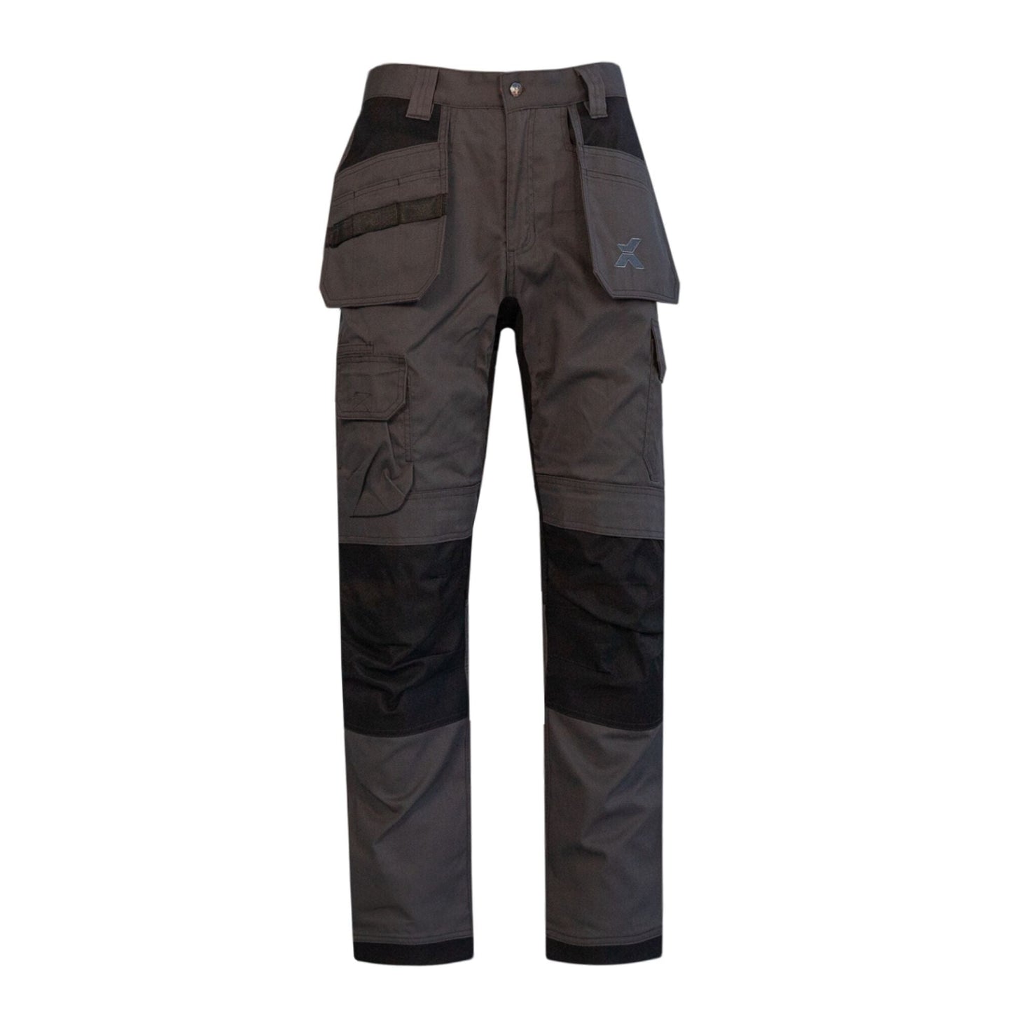 Xpert Core Stretch Work Trousers - Grey/Black - GLS Clothing