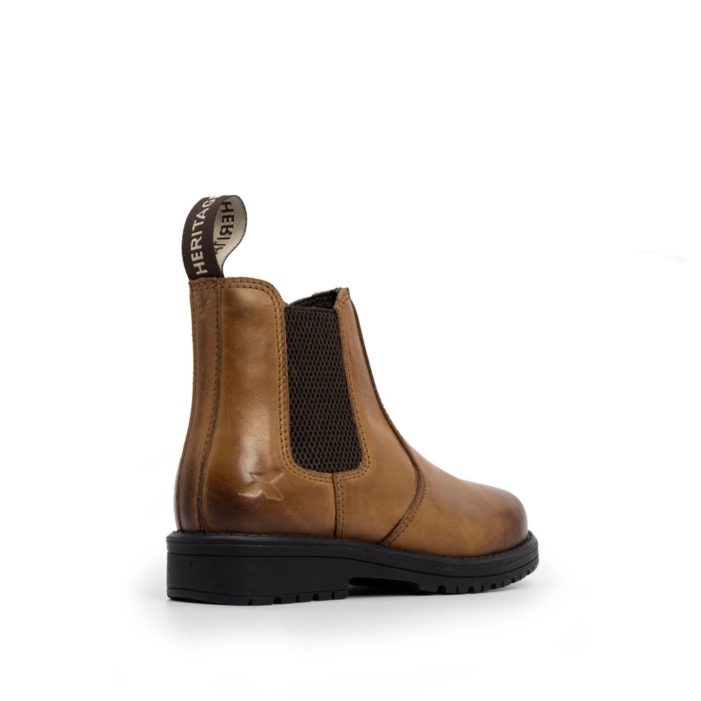 Xpert Heritage Wrangler Junior Dealer Boot - Burnished Tan - GLS Clothing