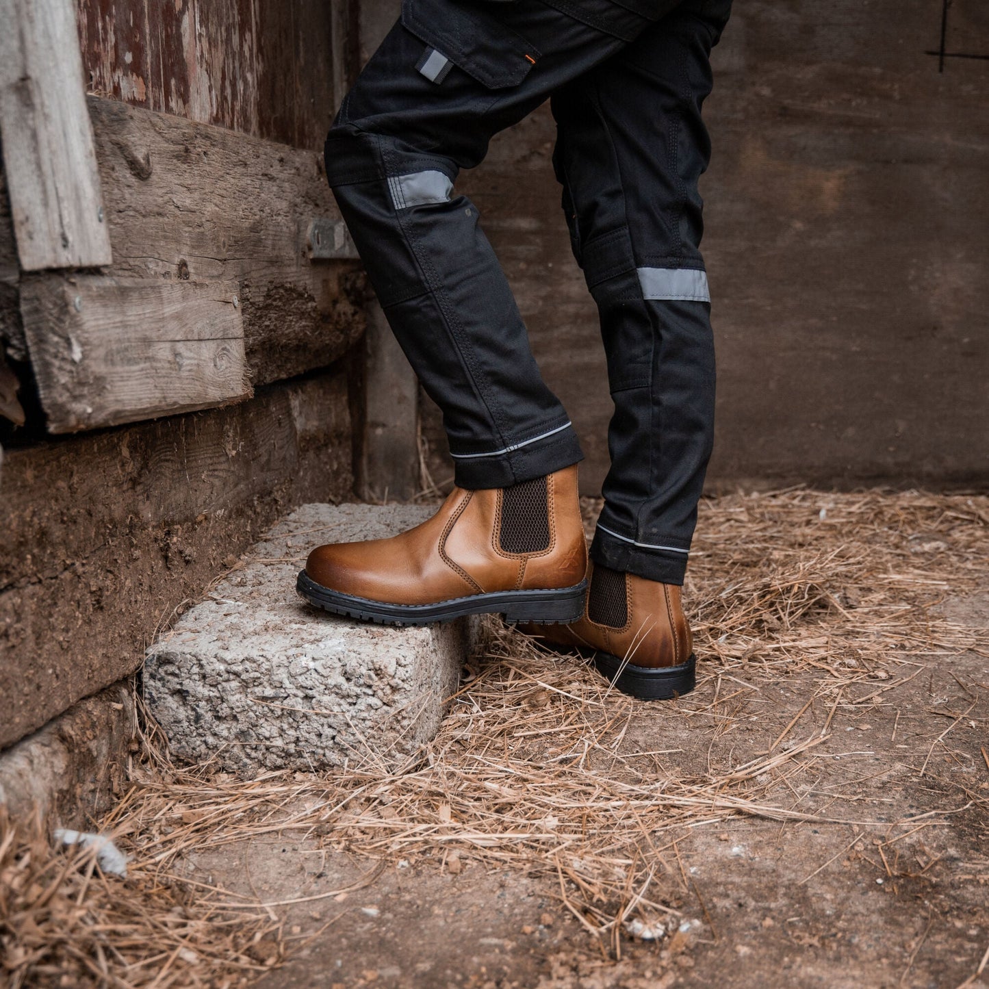 Xpert Heritage Wrangler Junior Dealer Boot - Burnished Tan - GLS Clothing