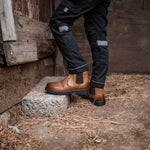 Xpert Heritage Wrangler Junior Dealer Boot - Burnished Tan - GLS Clothing