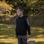 Xpert Pro Junior Pullover Hoodie - Black - GLS Clothing