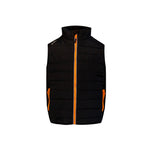 Xpert Pro Junior Rip - Stop Panelled Bodywarmer - Black - GLS Clothing