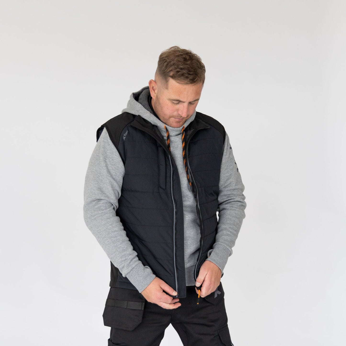 Xpert Pro Rip - Stop Panneled Bodywarmer - Black - GLS Clothing