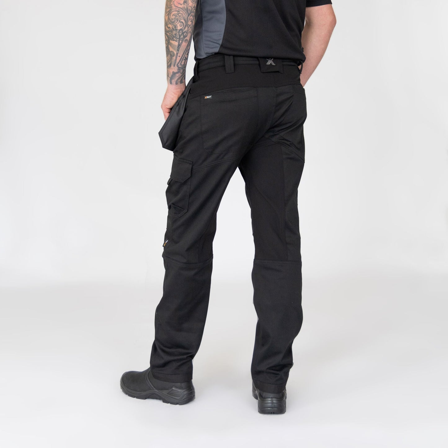 Xpert Pro Stretch+ Work Trousers - Black - GLS Clothing