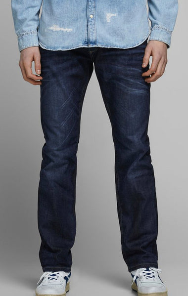 Jack & Jones Regular Fit Jean - Clark - Navy - GLS Clothing