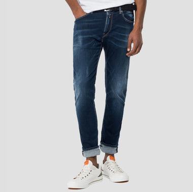 Replay Skinny Fit Hyperflex X.L.I.T.E. Re - Used Jondrill Jeans - GLS Clothing