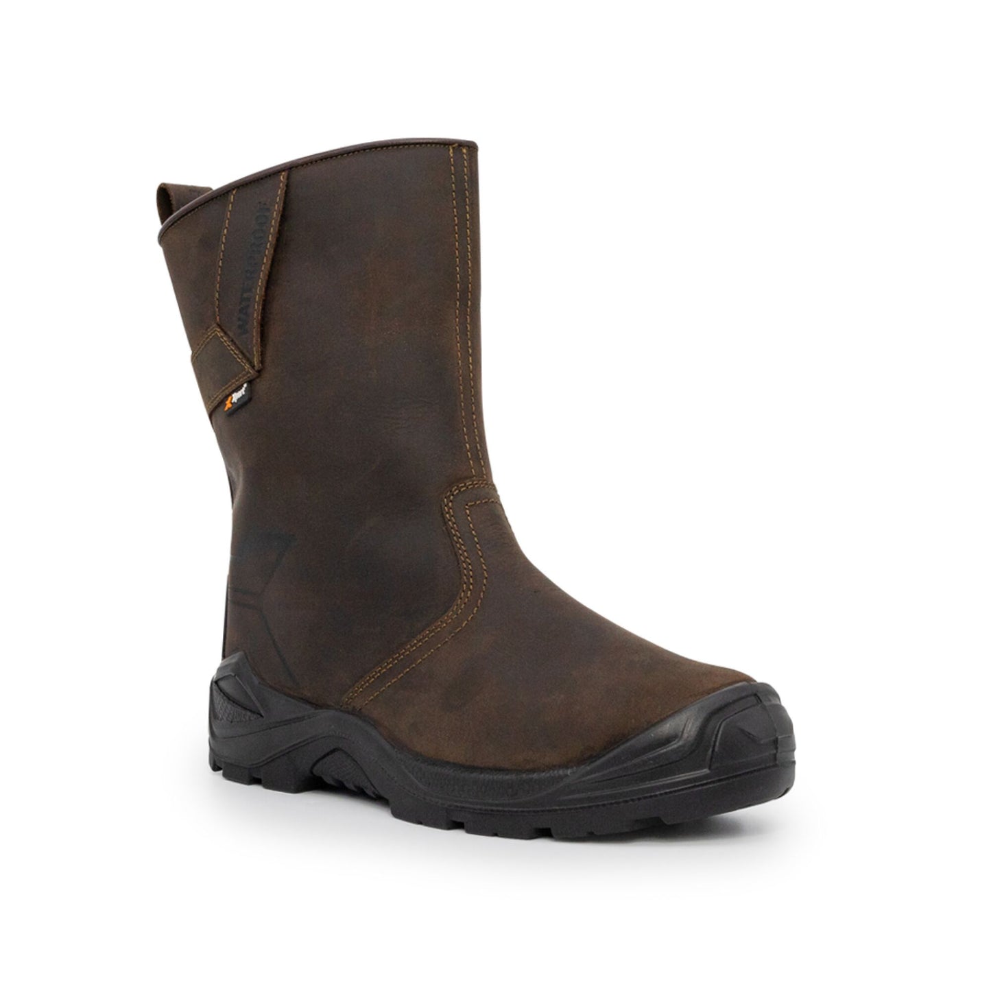 Xpert Invincible S3 Safety Waterproof Rigger Boot - Brown