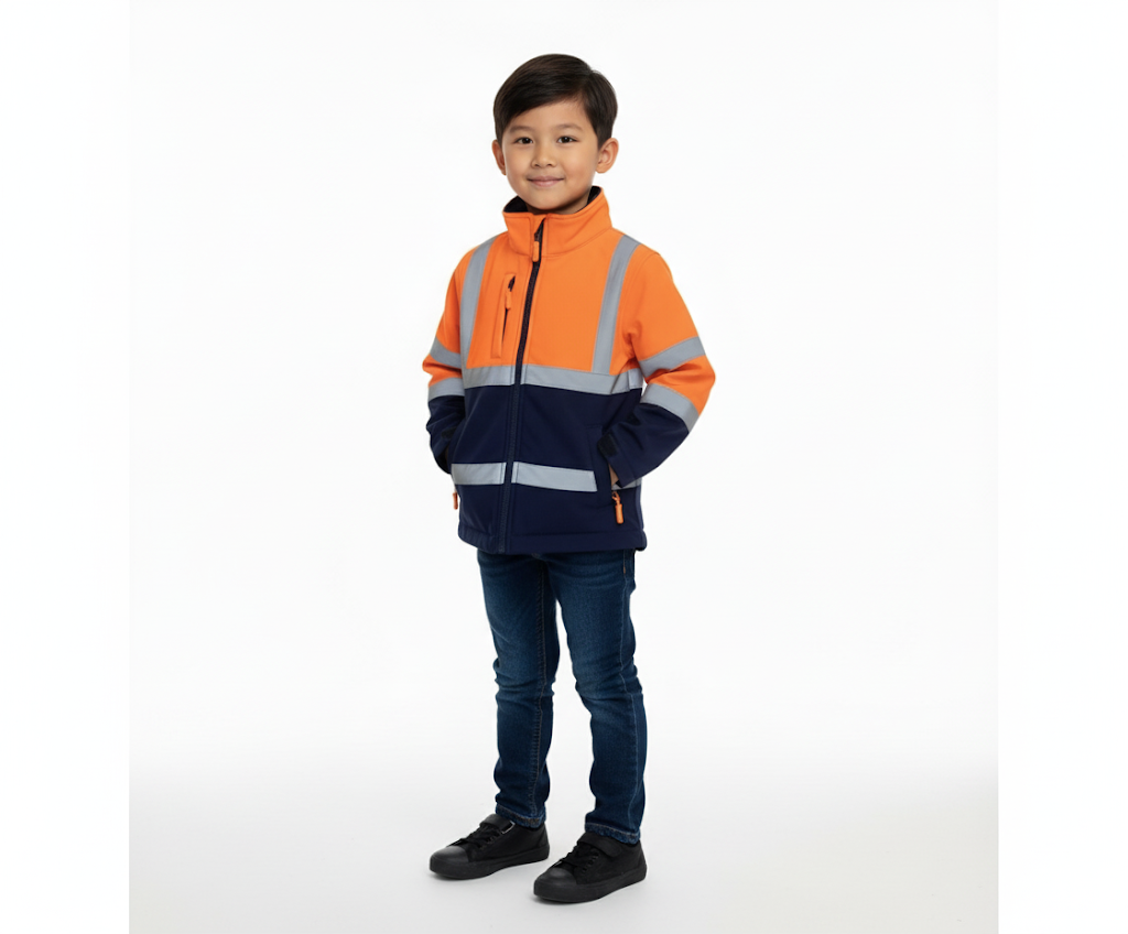 Kids Hi-Vis Jacket - Orange