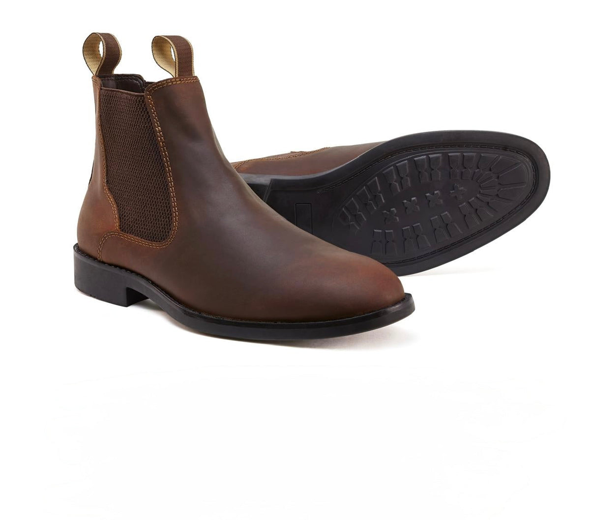M014 - Men's Brown Chelsea Boots