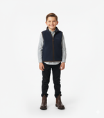 Kids Country Check Shirt & Fleece Gilet Bundle
