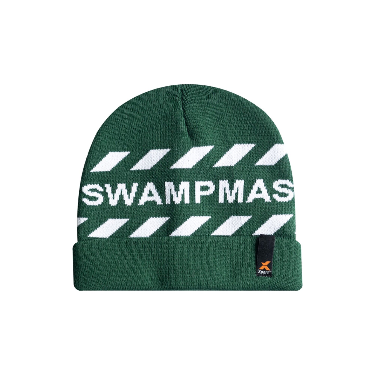 Swampmaster Knitted Acrylic Beanie Hat - Green