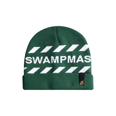 Swampmaster Knitted Acrylic Beanie Hat - Green