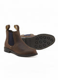 GLS - Kids Chelsea Boots – Brown/Navy Insert - C007