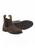 GLS - Kids Chelsea Boots – Brown/Navy Insert - C007