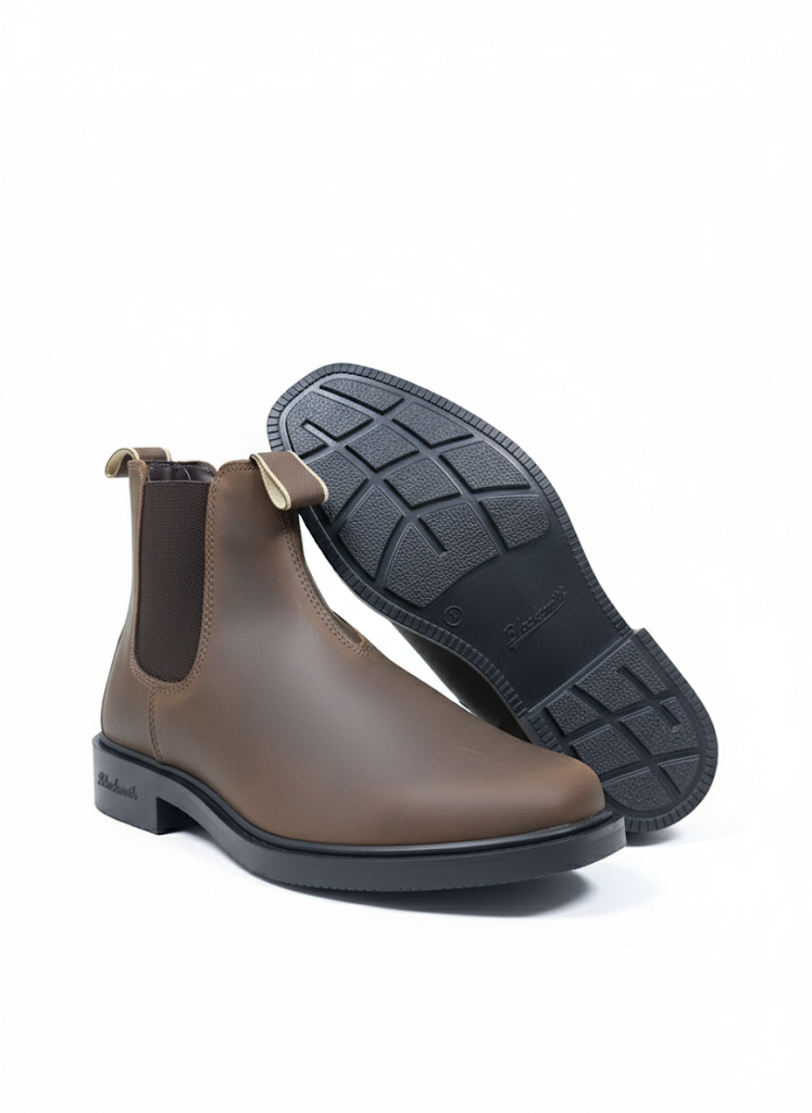 GLS - Men’s Brown Chelsea Boots – Durable Leather - ME-M012