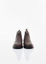 GLS - Men’s Brown Chelsea Boots (Navy insert) – Durable Leather - 013