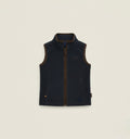 Kids Fleece Gilet – Navy Zip-Up Bodywarmer | Boys Outdoor Layer