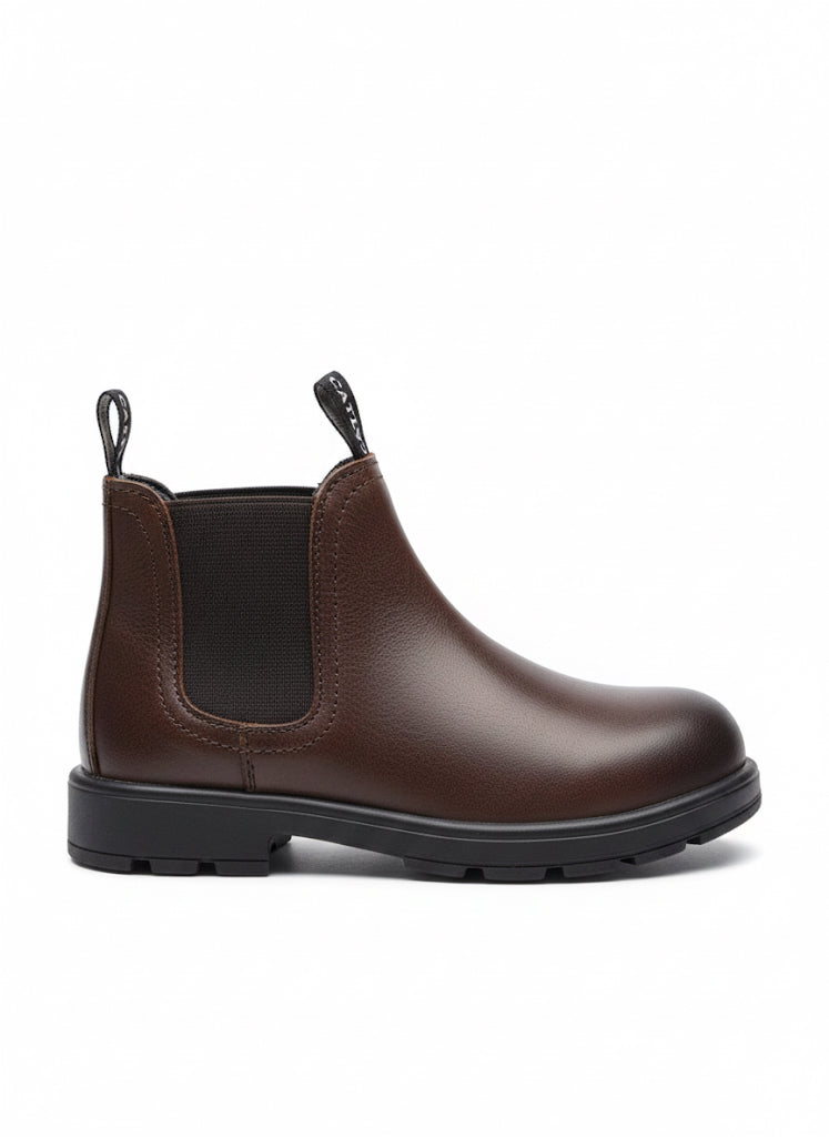 GLS Kids Explorer Chelsea Boots – Chocolate Brown