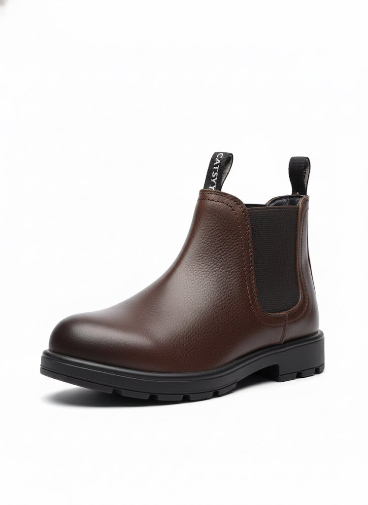 GLS Kids Explorer Chelsea Boots – Chocolate Brown