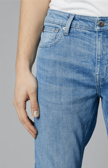 Alaska Straight Fit Jeans Light Blue - GLS Clothing