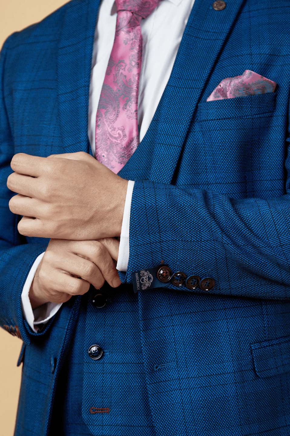 Jerry Check Blazer - Blue - GLS Clothing