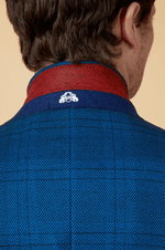 Jerry Check Blazer - Blue - GLS Clothing