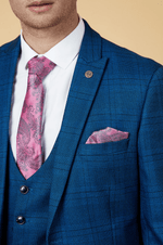 Jerry Check Blazer - Blue - GLS Clothing