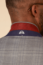 Jerry Check Blazer - Grey - GLS Clothing
