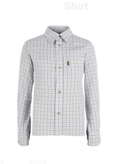 Kids - Blue Chequered/Plaid Shirt - GLS Clothing
