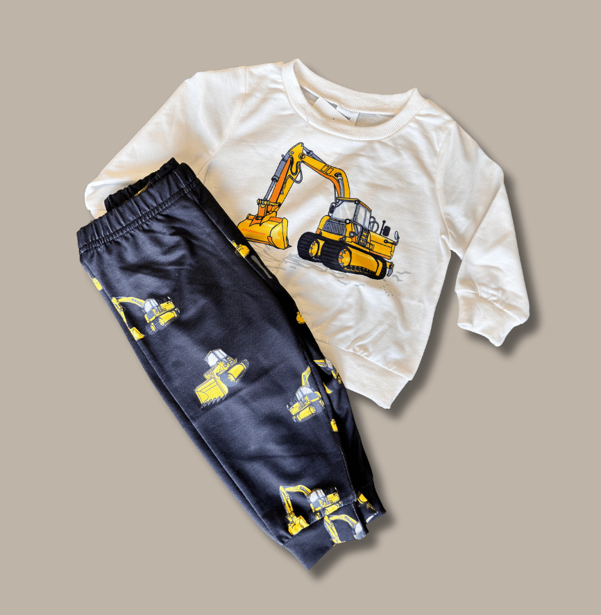 Kids Excavator - Casual/PJ set/Bundle - GLS Clothing