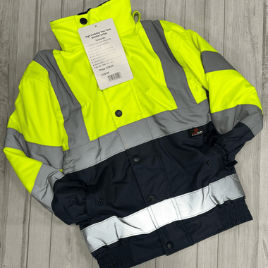 Kids Hi - Vis Jacket - Yellow - GLS Clothing