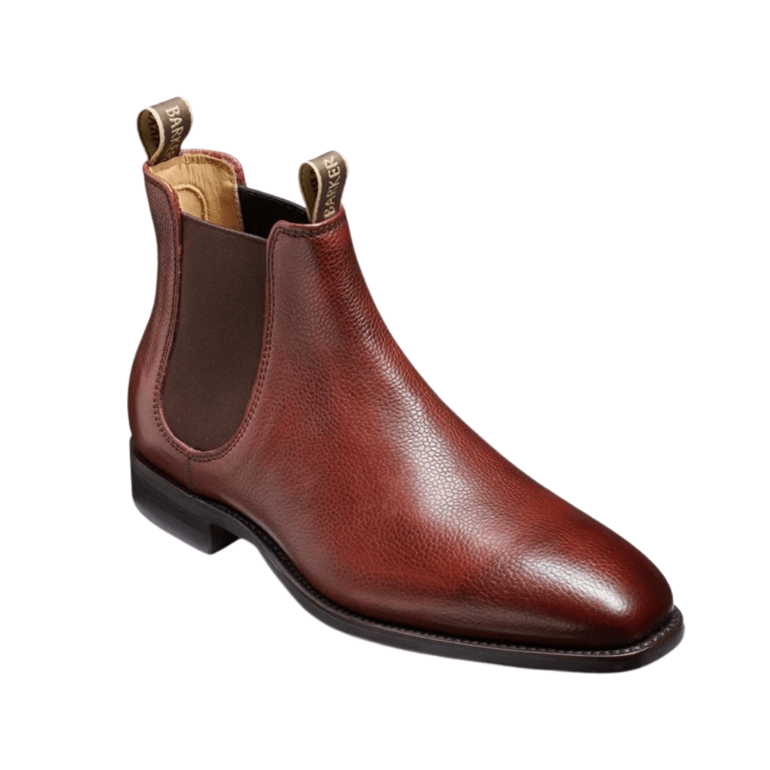 Men's Barker Handmade - Mansfield - Cherry Grain (10mm Dainite Sole) - GLS Clothing