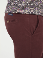 MishMash - Bromley Tapered Fit Stretch Chino - Burgundy - GLS Clothing