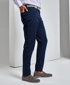 Premier Regular Fit Stretch Chino - Navy - GLS Clothing