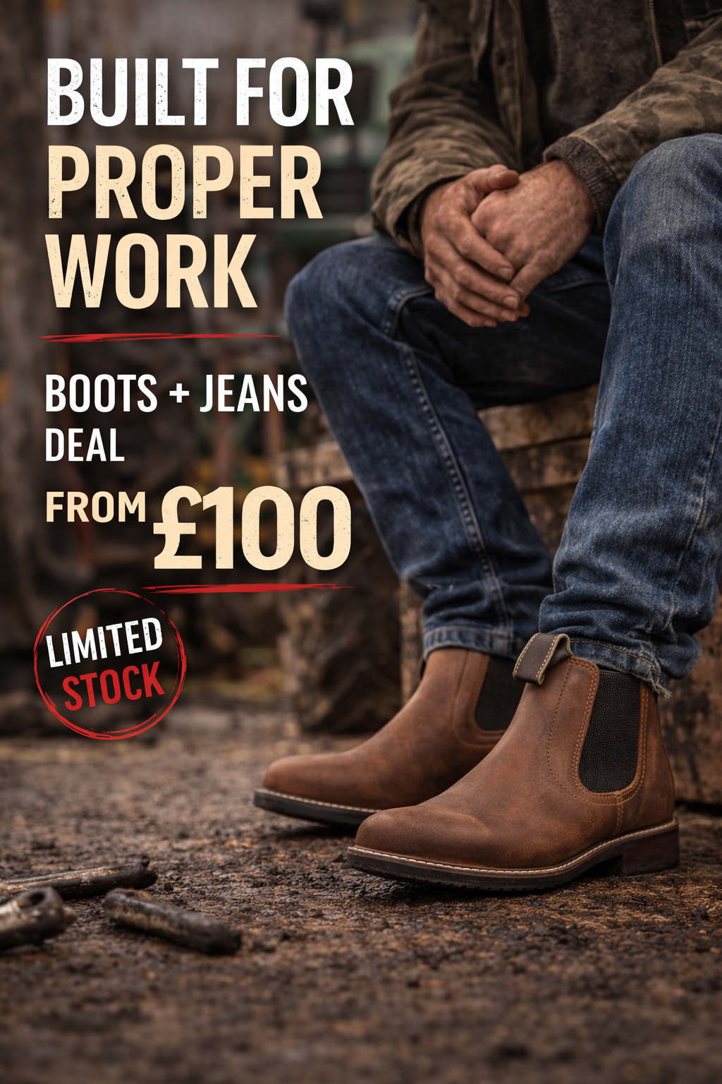 GLS Jean + Boot Bundle - SAVE £20