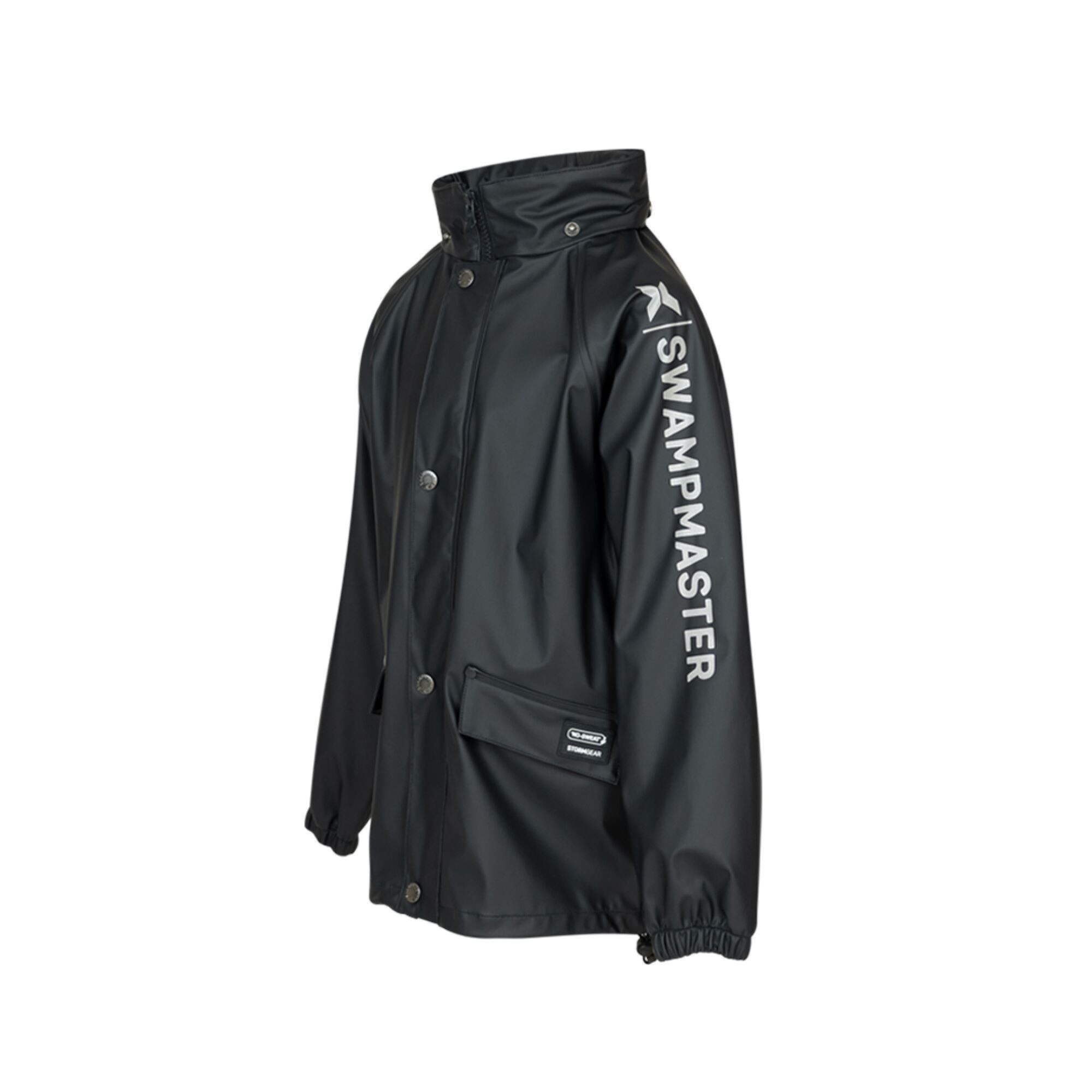Swampmaster No - Sweat Stormgear Junior Waterproof Jacket - Navy - GLS Clothing