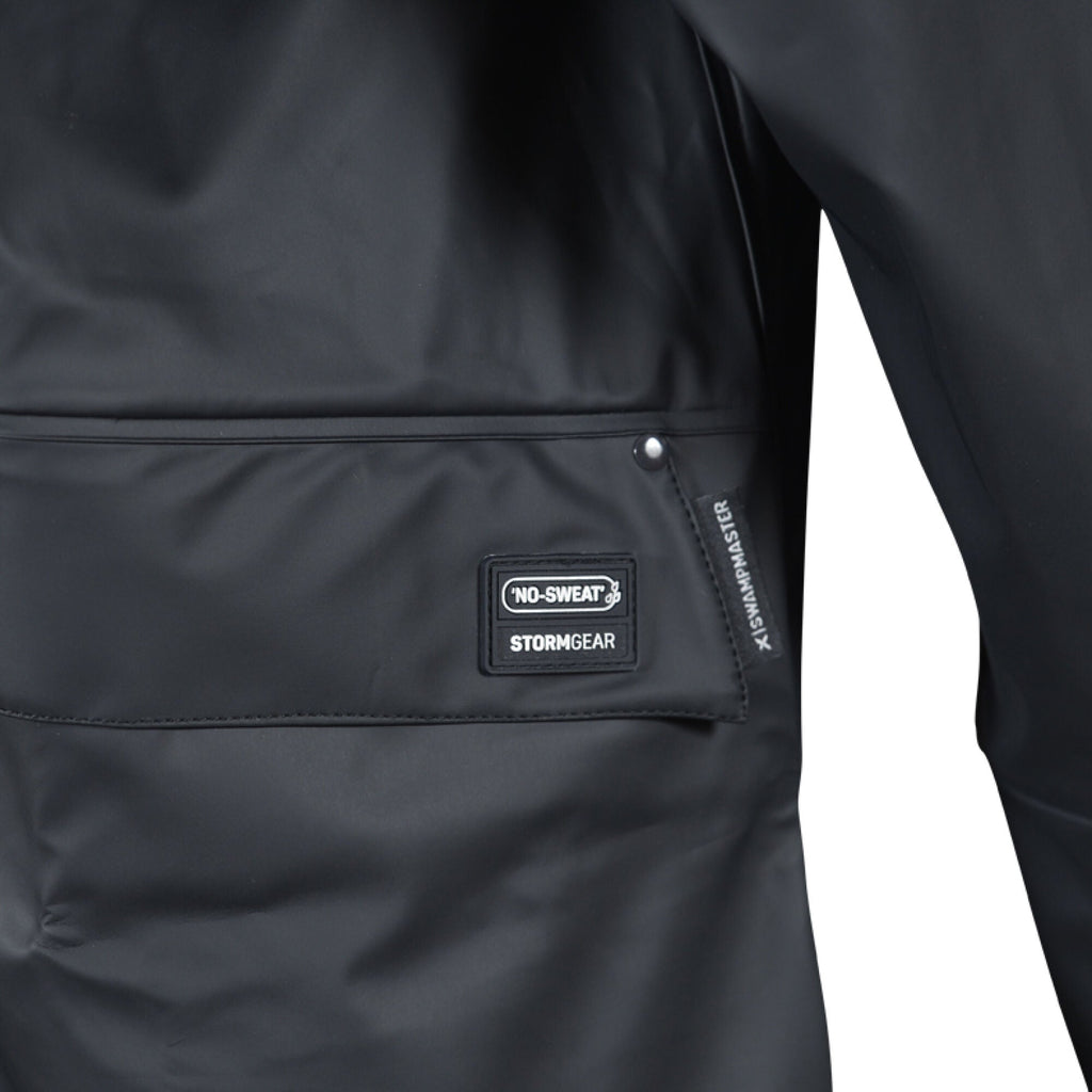 Swampmaster No - Sweat Stormgear Waterproof Jacket - Navy - GLS Clothing