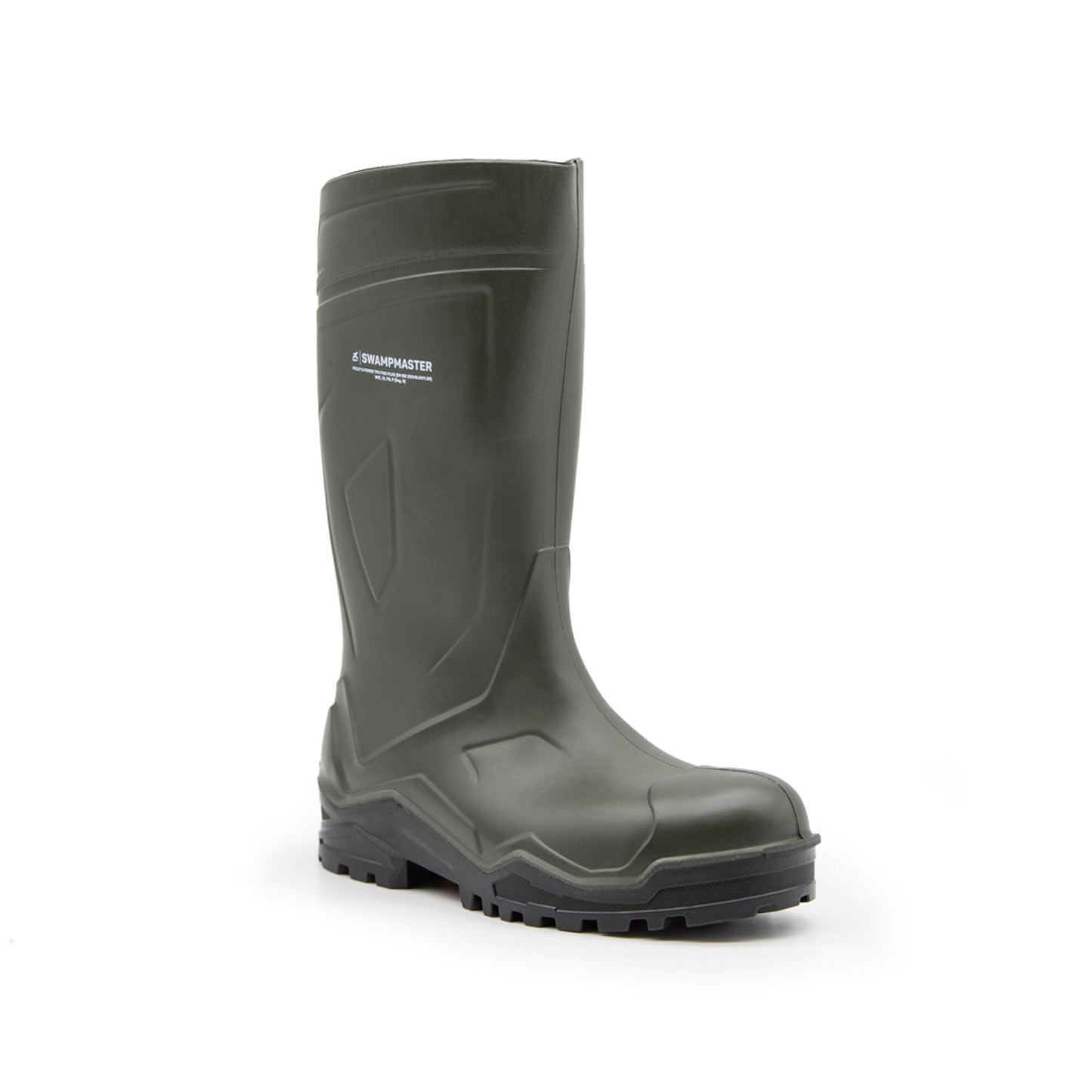 Swampmaster Pro Defender+ S5 Safety Wellington - Green - GLS Clothing