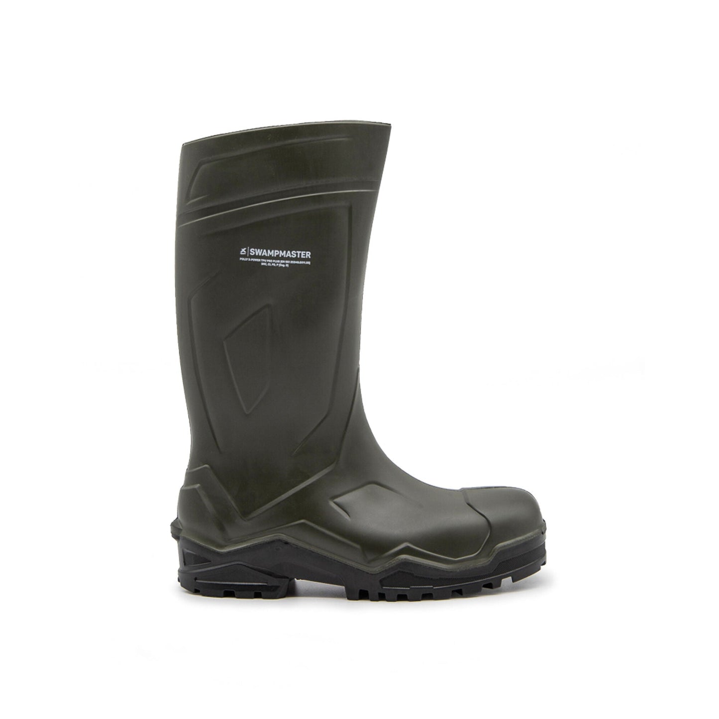 Swampmaster Pro Defender+ S5 Safety Wellington - Green - GLS Clothing