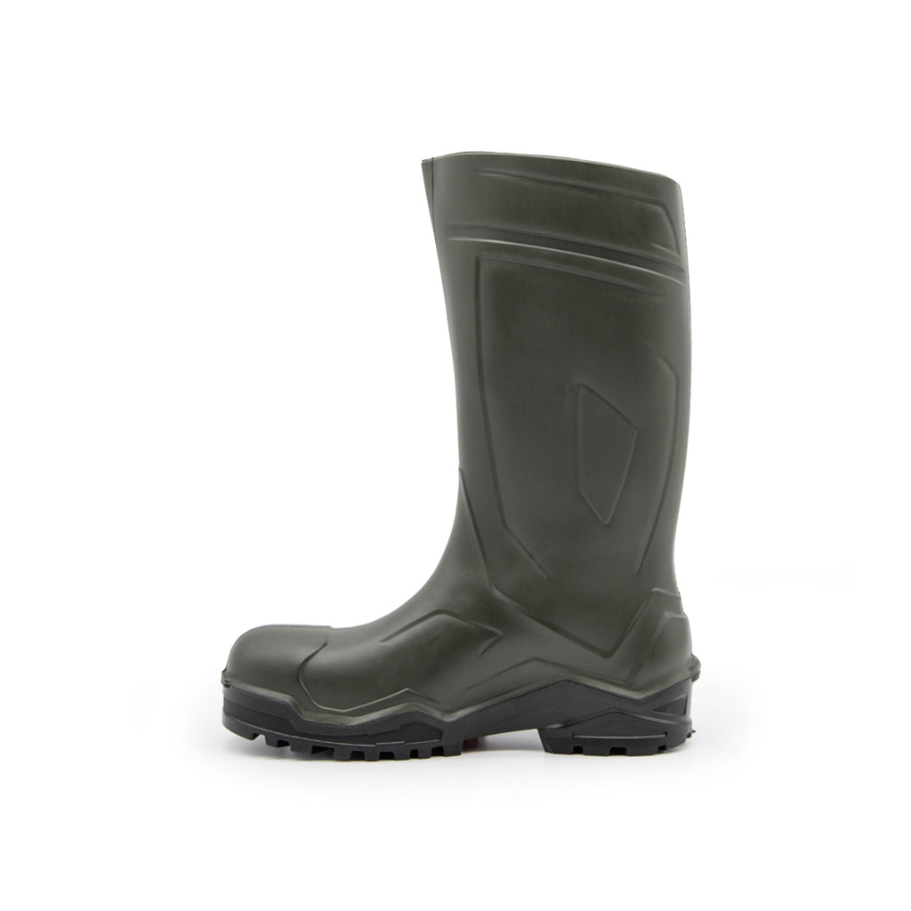 Swampmaster Pro Defender+ S5 Safety Wellington - Green - GLS Clothing