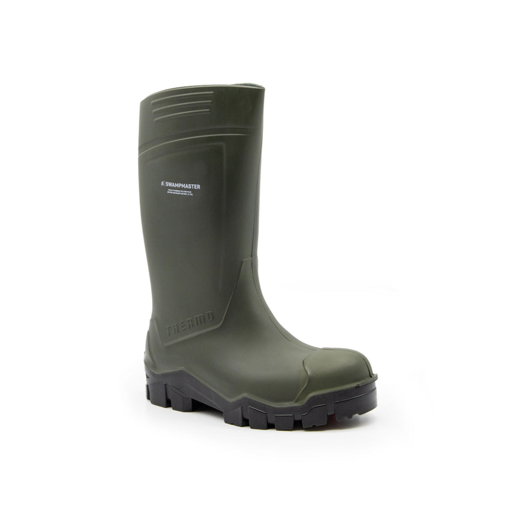 Swampmaster Pro Thermo S5 Safety Wellington - Green - GLS Clothing