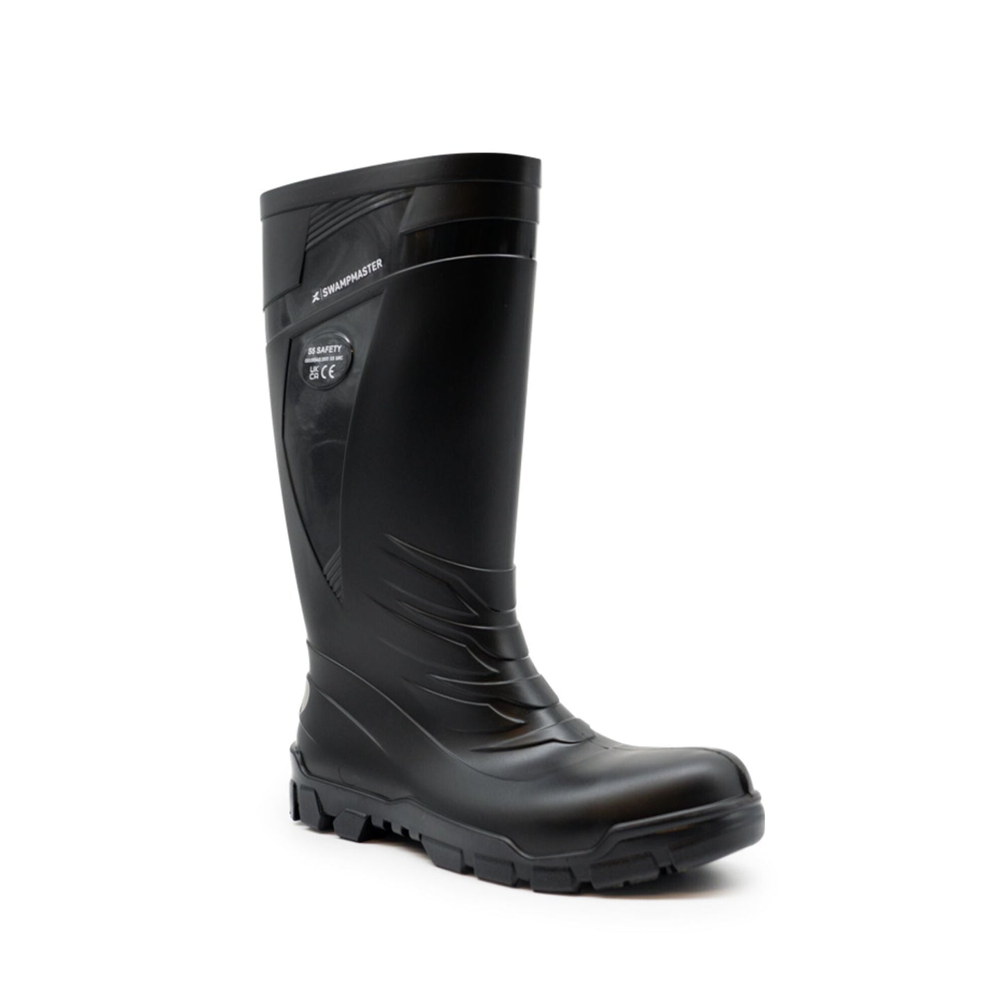 Swampmaster Titan S5 Safety PVC Wellington - Black - GLS Clothing