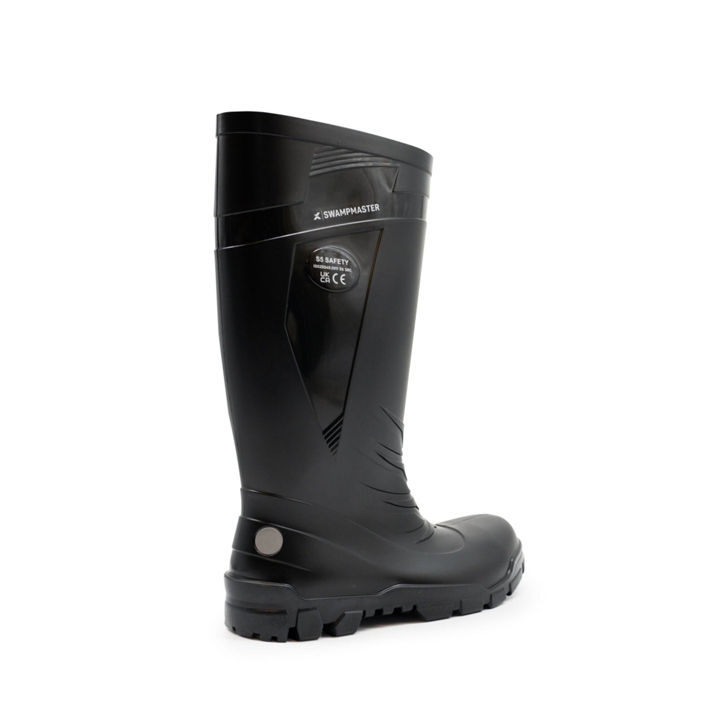 Swampmaster Titan S5 Safety PVC Wellington - Black - GLS Clothing