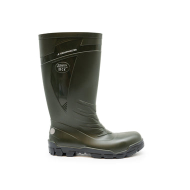 Swampmaster Titan S5 Safety PVC Wellington - Green - GLS Clothing