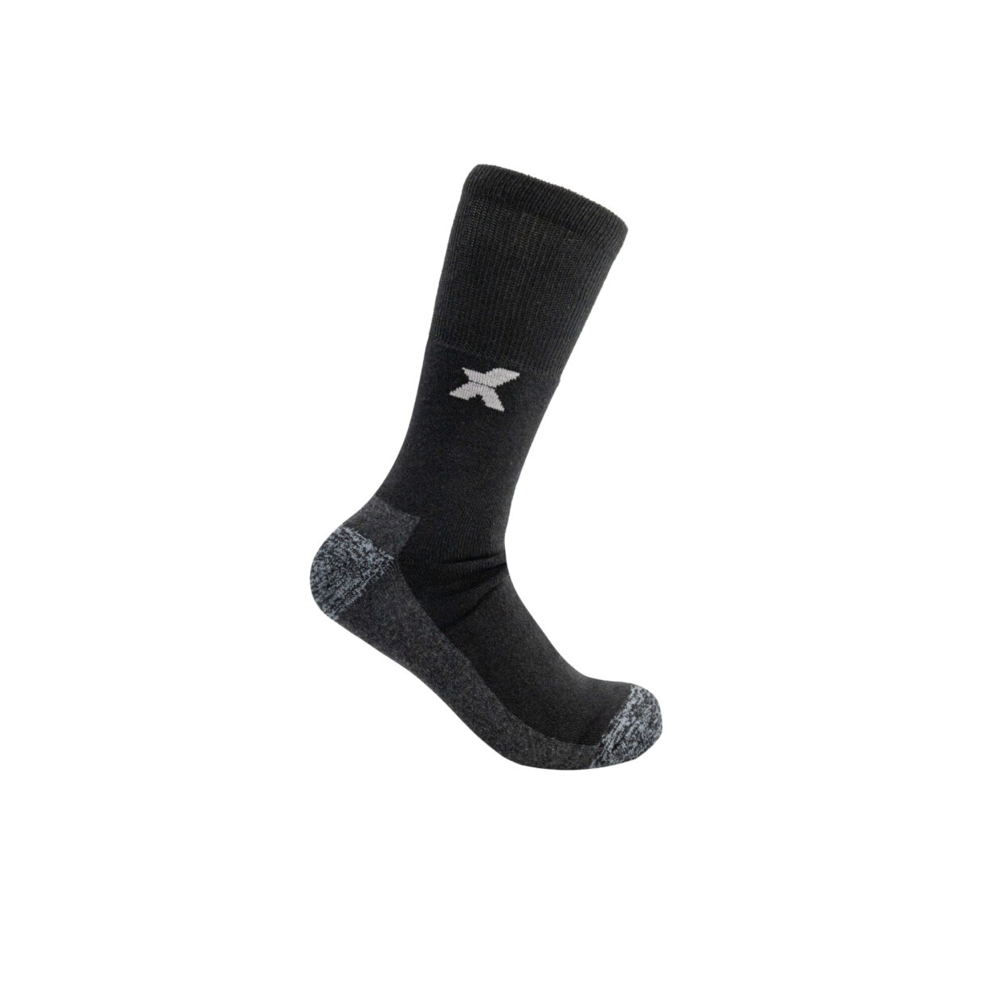 Xpert Core Comfort Work Sock 3 Pack - Black/Grey - GLS Clothing