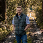 Xpert Core Padded Work Bodywarmer - Green - GLS Clothing