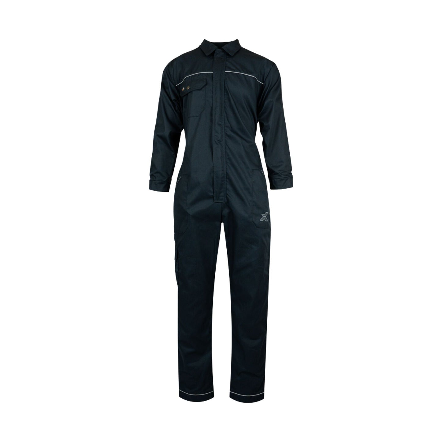 Xpert Core Zip - Front Coverall - Navy - GLS Clothing