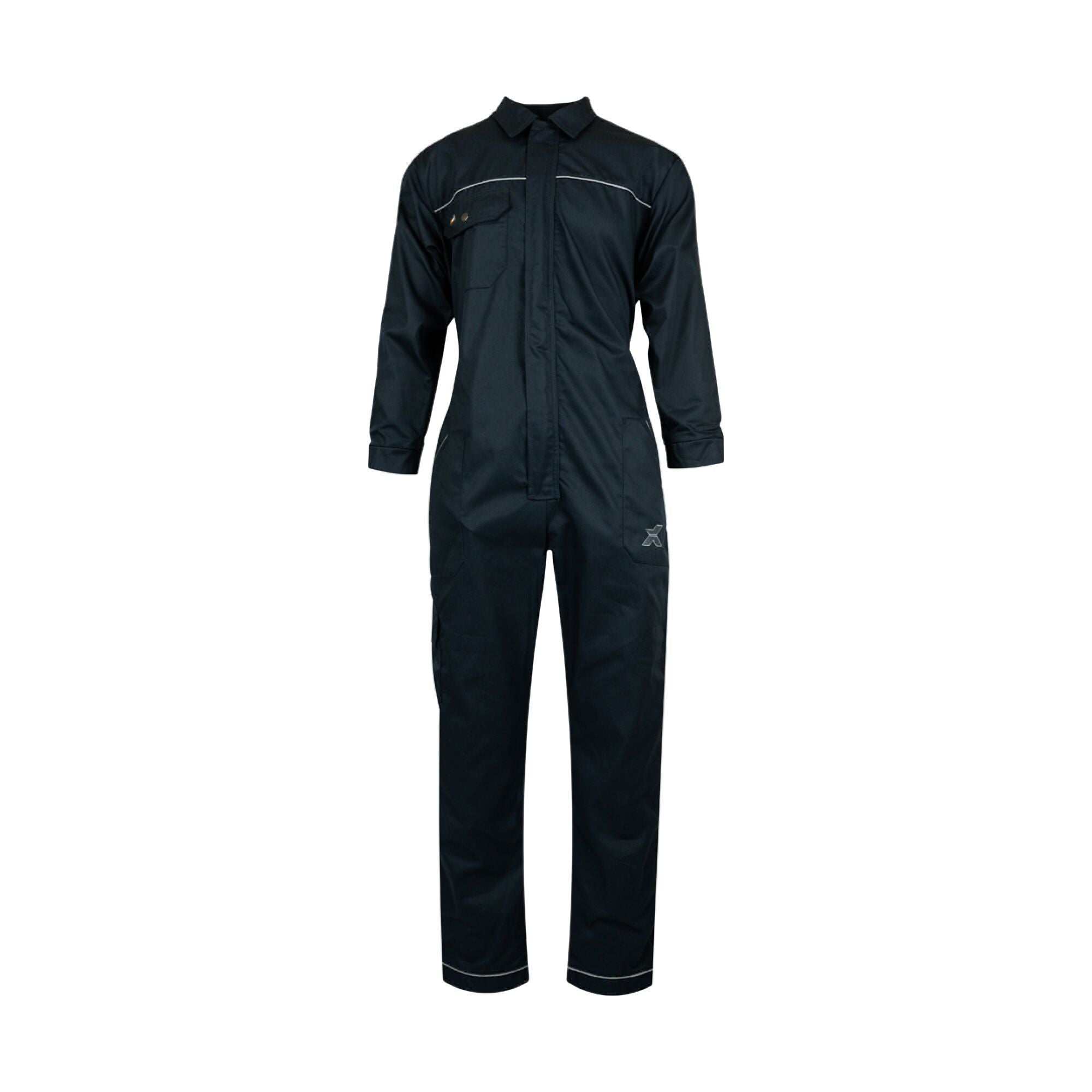 Xpert Core Zip - Front Coverall - Navy - GLS Clothing